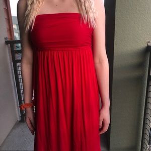 Adorable red sundress